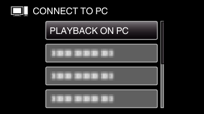 PLAYBACK ON PC